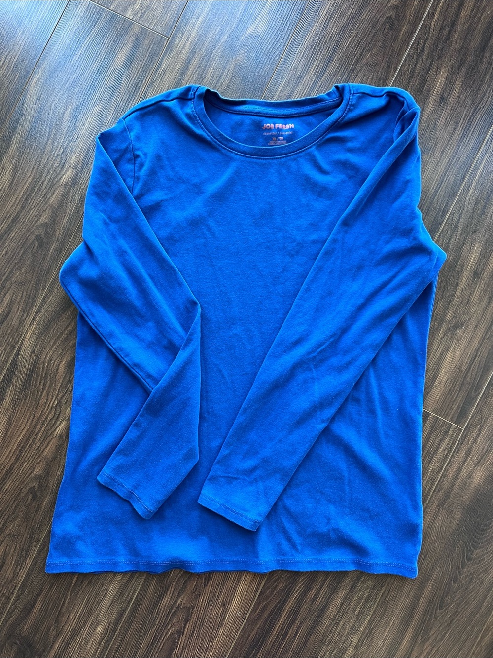 Joe Fresh Long Sleeve Crew Neck Shirt - Blue